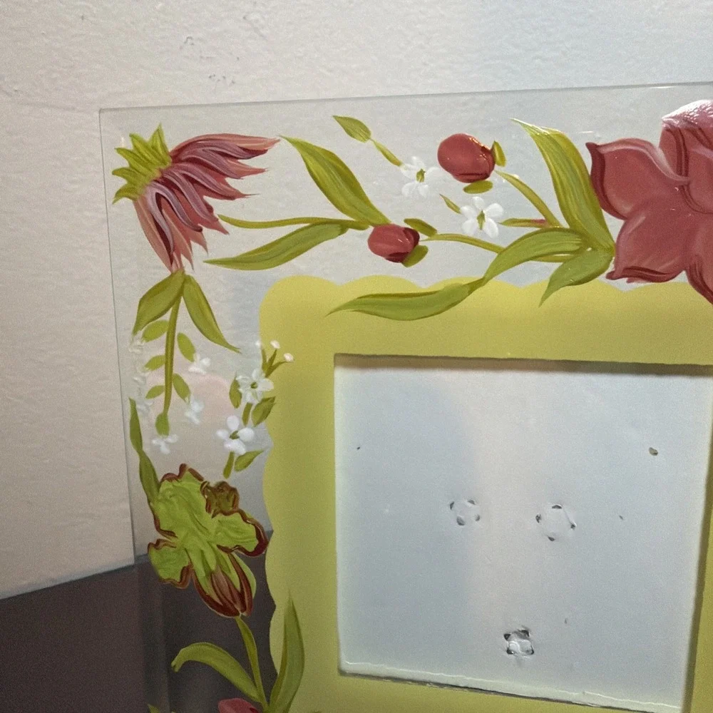 Handcrafted hand painted